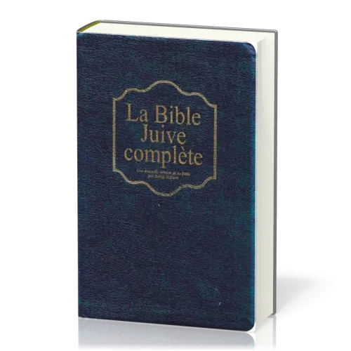 Bible juive complète (La) - souple similicuir bleu nuit tranche or onglets