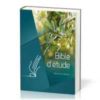 Bible d'étude Semeur 2015 couverture rigide verte, olivier, tranche blanche