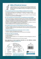 Bible d'étude Semeur 2015 couverture rigide verte, olivier, tranche blanche